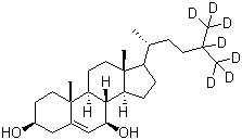 7beta-Hydroxycholesterol-25,26,26,26-27,27,27-D7